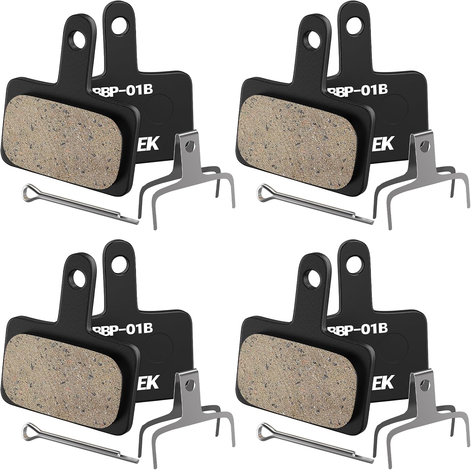 AGPTEK Bike Brake Pads, Compatible with TRP Tektro Shimano Deore Br MTB